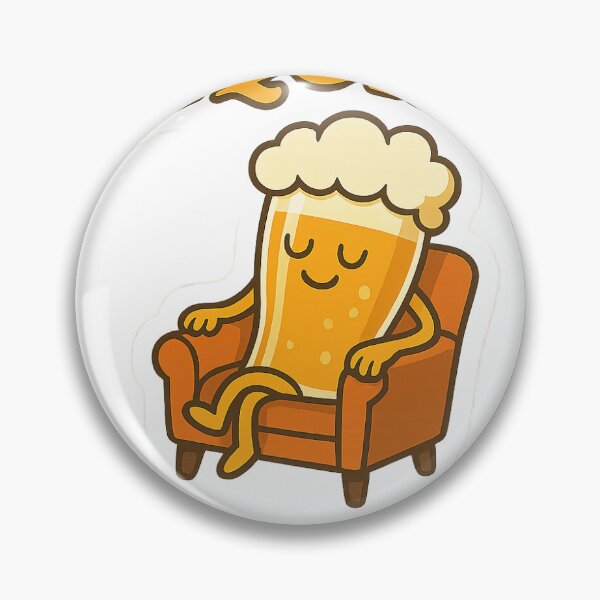 Item preview, Liquid Therapy Funny Beer Saying Sticker designed and sold by Funny Cartoon Artwork.