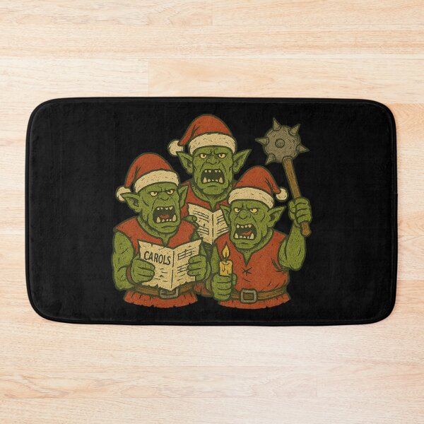 Item preview, Orc Carolers Tabletop RPG Funny Fantasy Holiday Design designed and sold by Graphics4X.