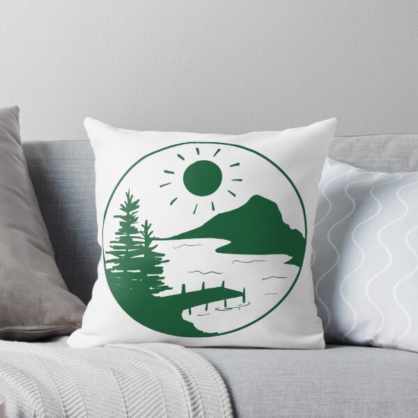 Item preview, Camping Lake Dock (green) designed and sold by jennaleecalvin.