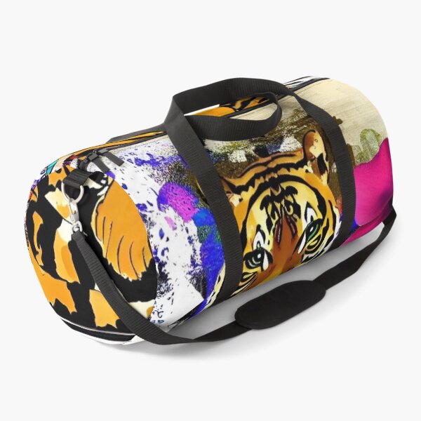 Item preview, Funky Tiger Sitting on Chair with Butterflies designed and sold by jantulov.