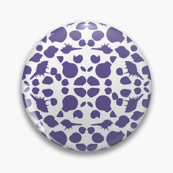 Item preview, Indigo sea shell pattern designed and sold by mariya-ivanova.