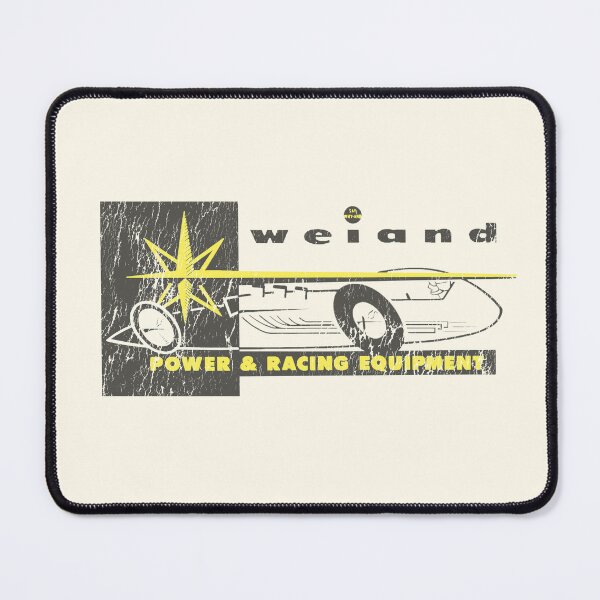 Item preview, Weiand Power and racing equipment early 1960s - aged, worn, burnout print designed and sold by retropetrol.