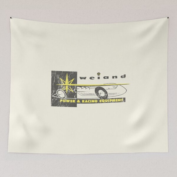 Item preview, Weiand Power and racing equipment early 1960s - aged, worn, burnout print designed and sold by retropetrol.
