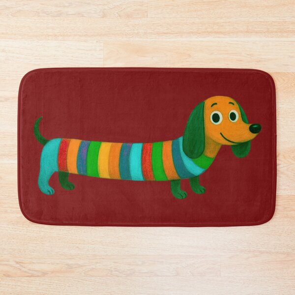 Item preview, Striped dachshund dog designed and sold by MaPerle.