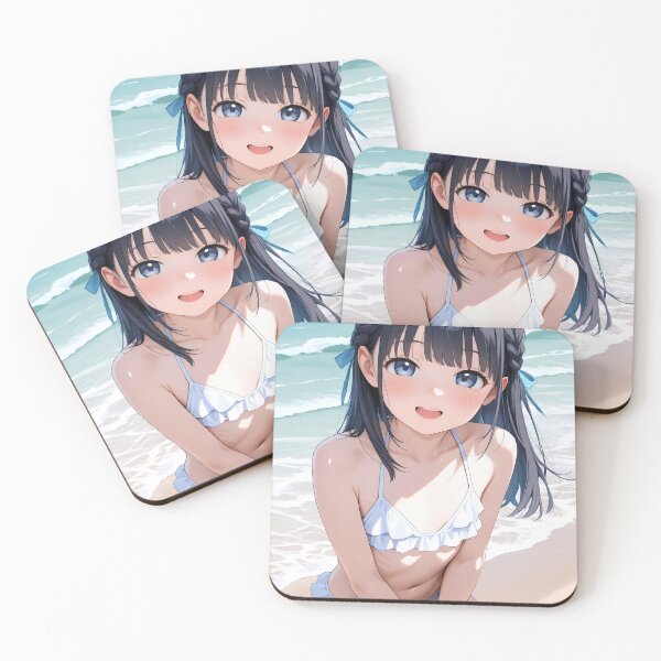 Item preview, Shoko Makinohara Cute White Bikini Bunny Girl Senpai designed and sold by Spraykart.
