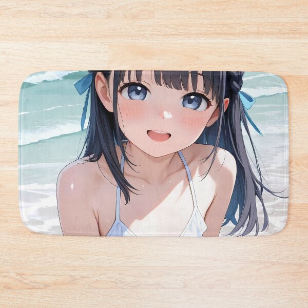 Item preview, Shoko Makinohara Cute White Bikini Bunny Girl Senpai designed and sold by Spraykart.