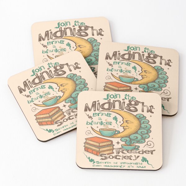 Item preview, Late Night Reader Book Club designed and sold by RamblingsRose.