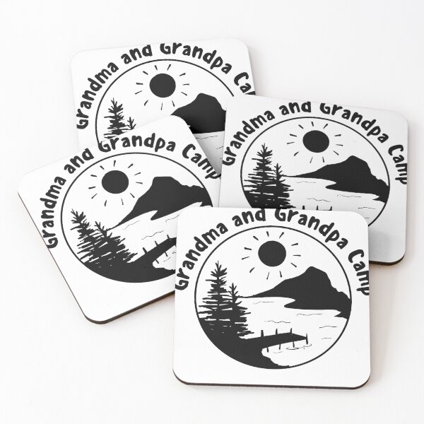 Item preview, Grandma and Grandpa Camp (black) designed and sold by jennaleecalvin.