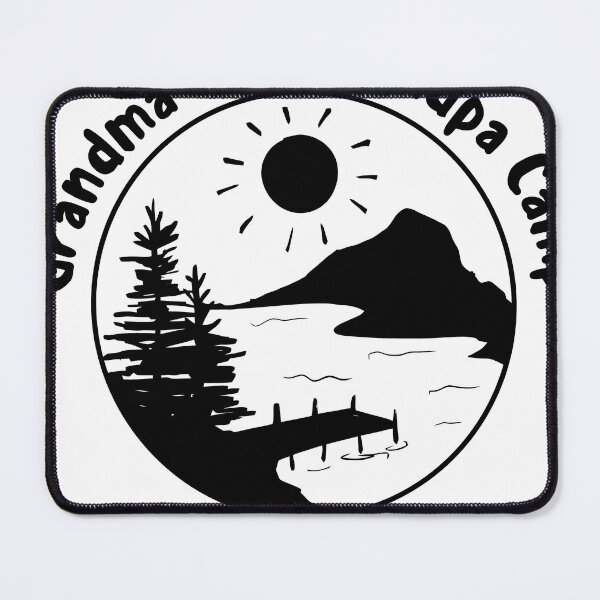 Item preview, Grandma and Grandpa Camp (black) designed and sold by jennaleecalvin.