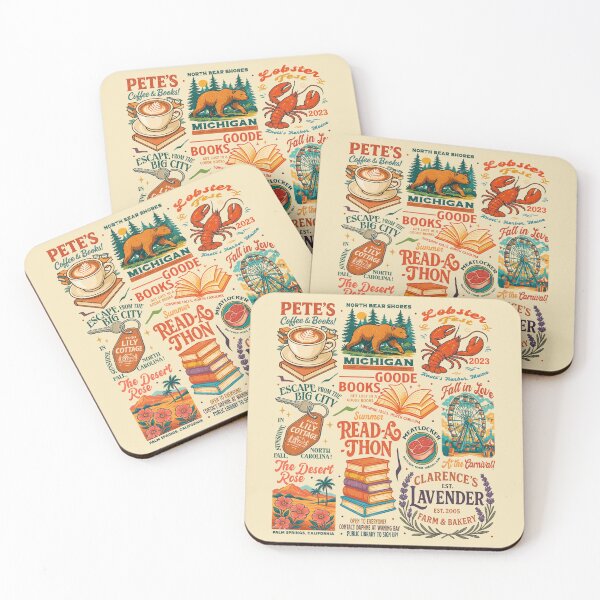Item preview, Book Lovers Happy Place Emily Henry Bookish Reader designed and sold by RamblingsRose.