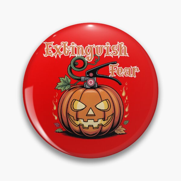 Item preview, Halloween Pumpkin Fire Safety - Extinguish Fear designed and sold by PeteLawliiet.