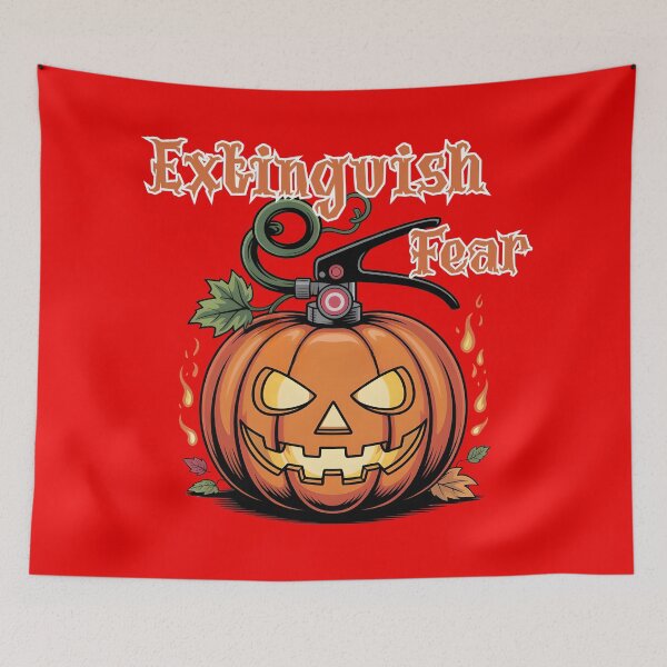 Item preview, Halloween Pumpkin Fire Safety - Extinguish Fear designed and sold by PeteLawliiet.