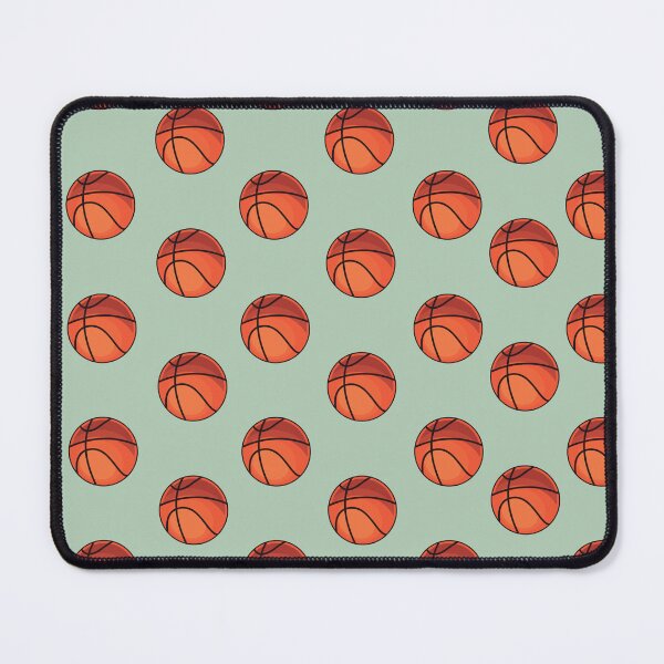 Item preview, Basketballs on Sage Green designed and sold by KSimpson838.