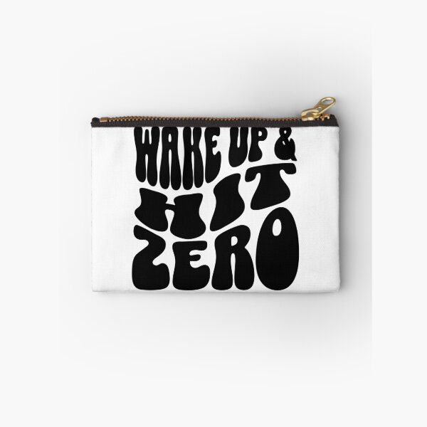 Item preview, Wake Up And Hit Zero designed and sold by FloraliteCo.