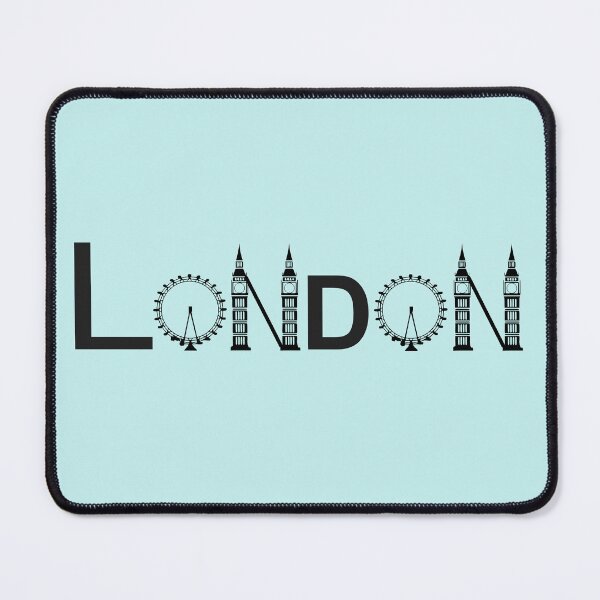 Item preview,  London in letters and landmarks designed and sold by OctopusStudio.