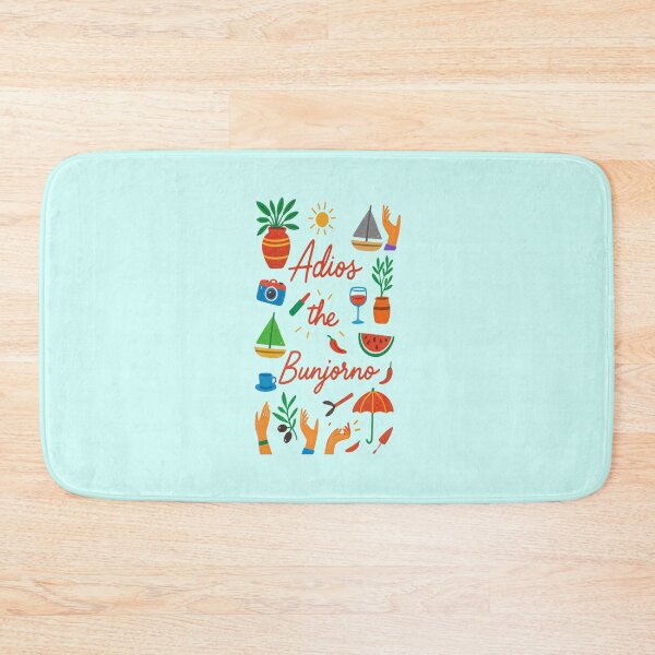 Item preview, Adios the Bunjorno – Mediterranean Travel Illustration with Summer Vibes designed and sold by SuccessHunters.