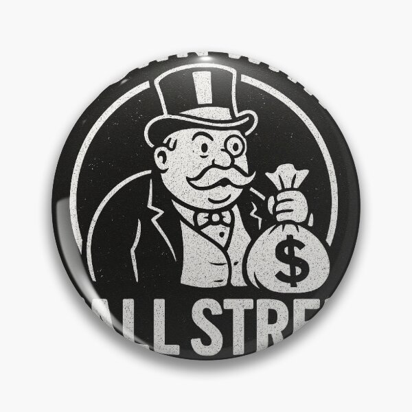 Item preview, Down with Wall Street Robber Baron designed and sold by LavishLines.