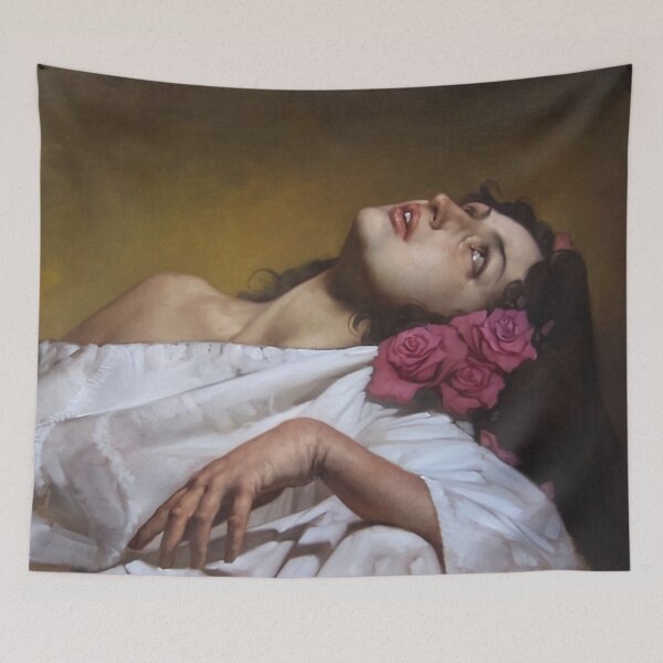 Item preview, Santa Rosalia Roberto Ferri Poster designed and sold by kkmhu.