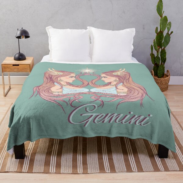 Item preview, Gemini Zodiac Art – Elegant Astrology Illustration designed and sold by BlesstB.