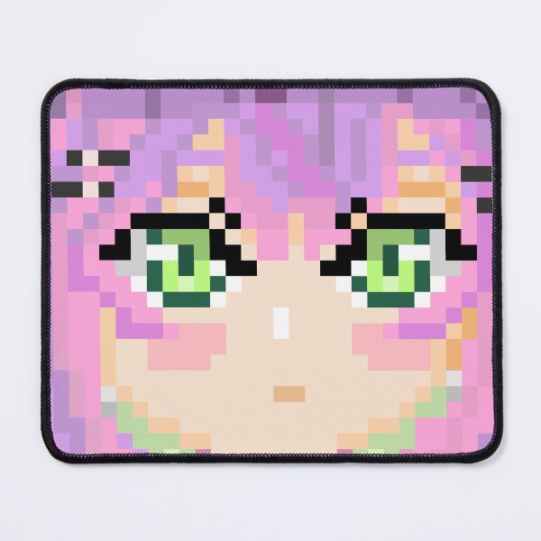 Item preview, [Hololive] Tokoyami Towa Flushed Pixel Art designed and sold by RobusonArts.