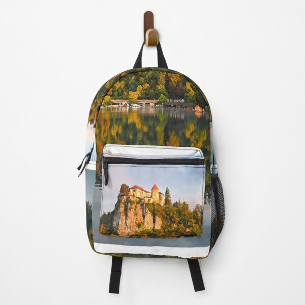 Item preview, View of Lake Bled with Bled Castle and church, Slovenia designed and sold by goceris.