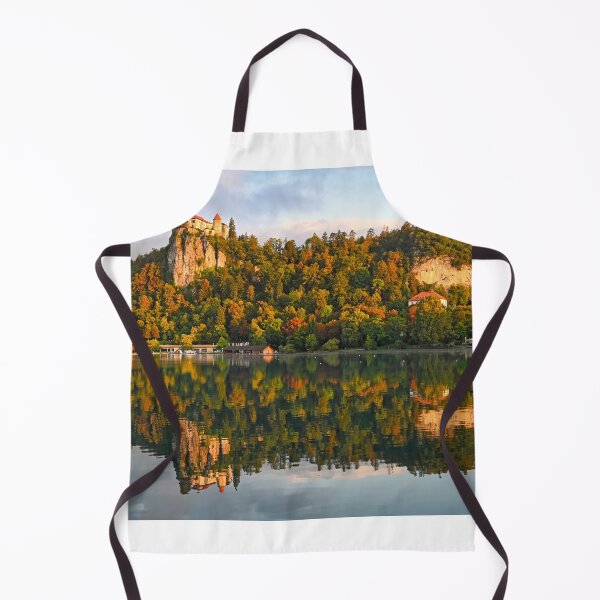 Item preview, View of Lake Bled with Bled Castle and church, Slovenia designed and sold by goceris.