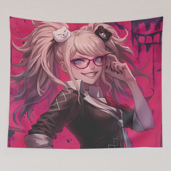 Item preview, Junko Enoshima Danganronpa Game Fashion Icon Anime Chaotic Ultimate designed and sold by earlobejerk.
