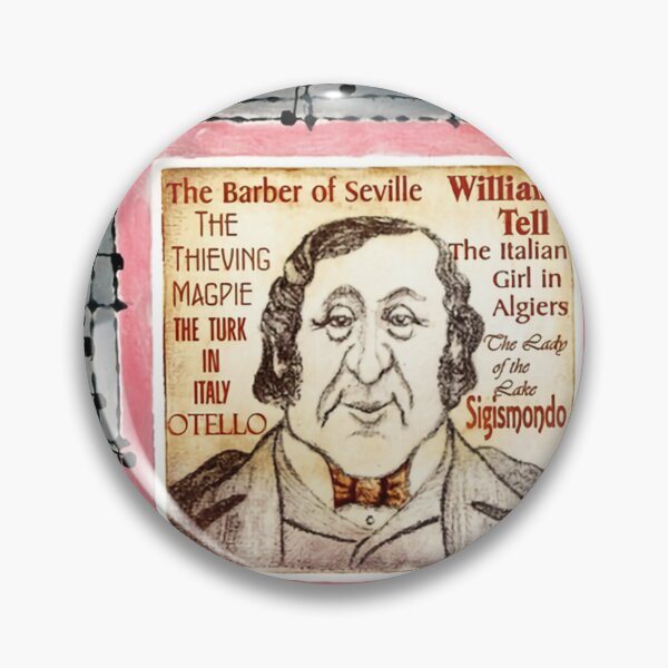 Item preview, ROSSINI Poster designed and sold by kkmhu.