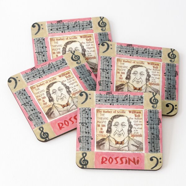Item preview, ROSSINI Poster designed and sold by kkmhu.