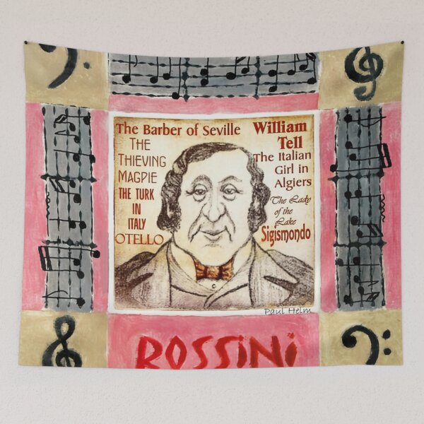 Item preview, ROSSINI Poster designed and sold by kkmhu.