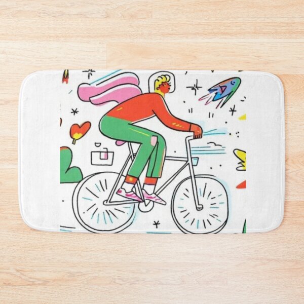 Item preview, "Spoke to the Moon: Pedalstronaut on a Cosmic Cruise" designed and sold by Print Fiction.