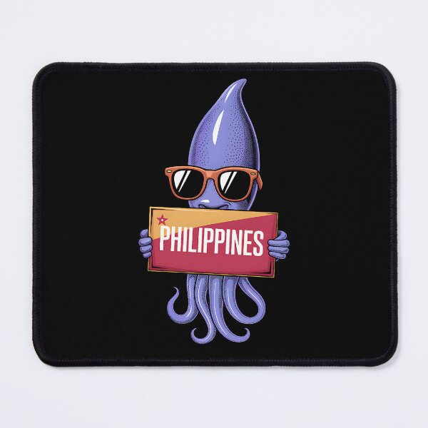 Item preview, A cool octopus holding a Philippines sign. designed and sold by ReneMM.