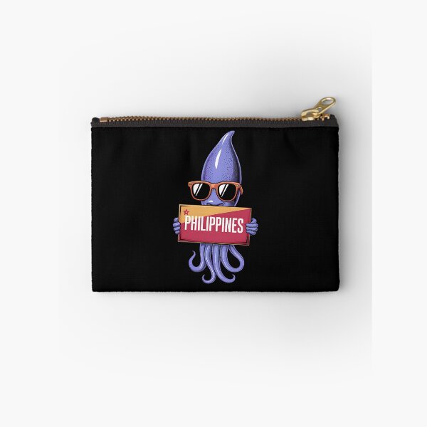 Item preview, A cool octopus holding a Philippines sign. designed and sold by ReneMM.