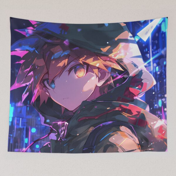 Item preview, Anime Hopeful Lucky Makoto Naegi Danganronpa Game Ultimate Luck designed and sold by earlobejerk.