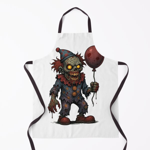 Item preview, Creepy Zombie Clown with Balloon designed and sold by Everyday Motif.