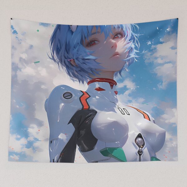 Item preview, Rei Ayanami Neon Genesis Evangelion Anime Serene Plugsuit Icon designed and sold by Spraykart.