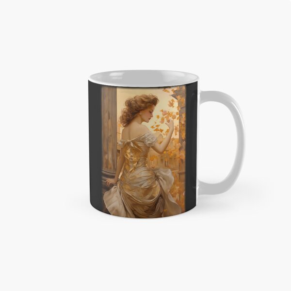 Item preview, Queen of autumn - glamorous fashion portrait designed and sold by KsaveraArt.