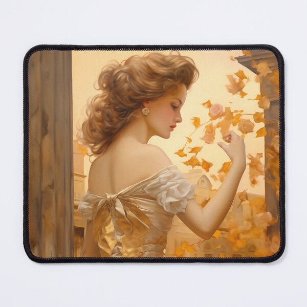 Item preview, Queen of autumn - glamorous fashion portrait designed and sold by KsaveraArt.