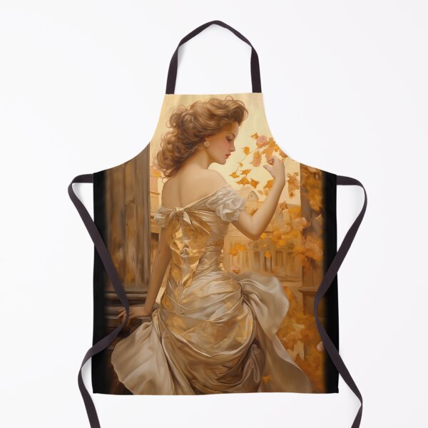 Item preview, Queen of autumn - glamorous fashion portrait designed and sold by KsaveraArt.