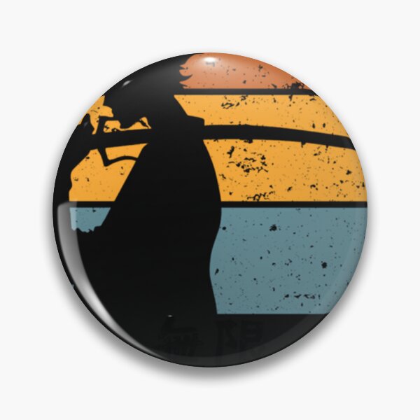 Item preview, Samurai-Champloo-Mugen-Sunset-Silhouette-Mugen-Samurai-Champloo-Black-Text designed and sold by scwrqujmg.