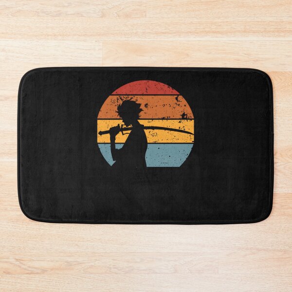 Item preview, Samurai-Champloo-Mugen-Sunset-Silhouette-Mugen-Samurai-Champloo-Black-Text designed and sold by scwrqujmg.