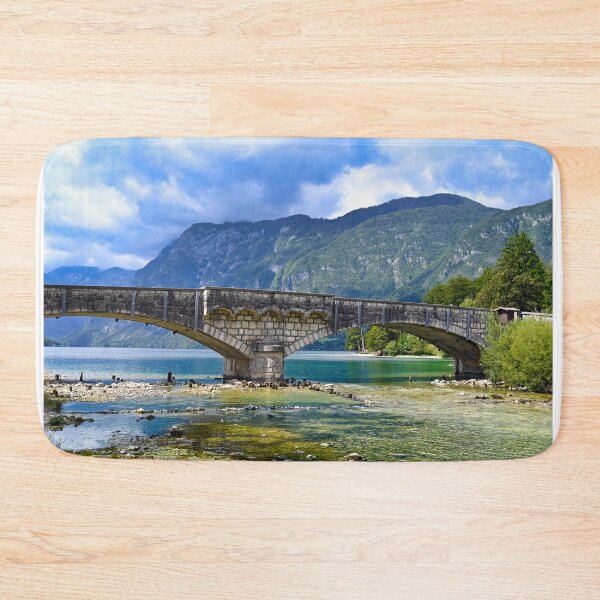 Item preview, Old stone bridge,Ribcev Laz,Bohinj Lake, Slovenia designed and sold by goceris.