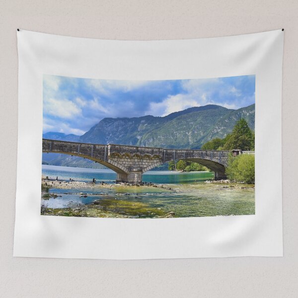 Item preview, Old stone bridge,Ribcev Laz,Bohinj Lake, Slovenia designed and sold by goceris.