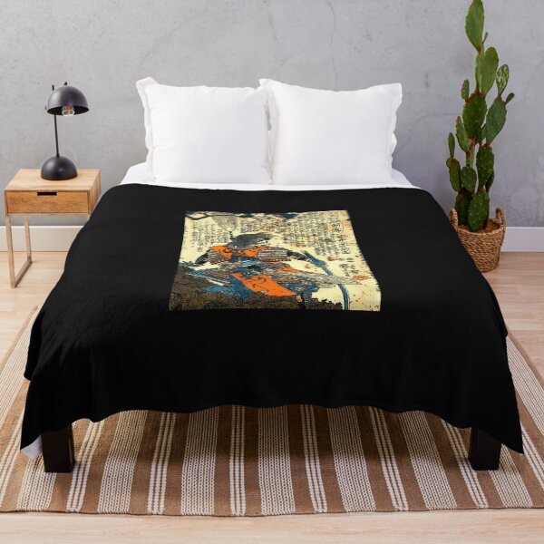 Item preview, Samurai-Warrior-Blue-Poster-Martial-Arts designed and sold by scwrqujmg.