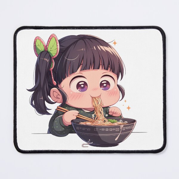 Item preview, Kanao Tsuyuri Demon Slayer Anime Ramen Big Eyes Sweet Chibi designed and sold by Spraykart.