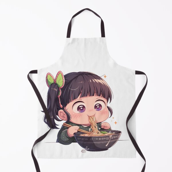 Item preview, Kanao Tsuyuri Demon Slayer Anime Ramen Big Eyes Sweet Chibi designed and sold by Spraykart.