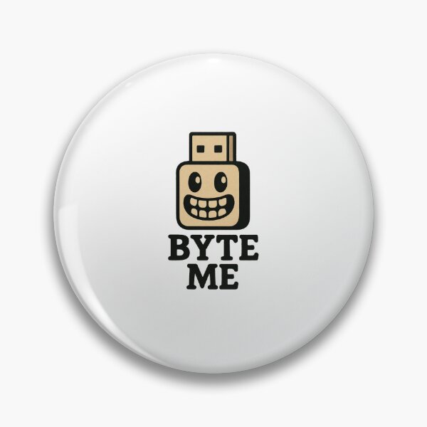 Item preview, Byte Me – Funny USB Flash Drive Geek Gift designed and sold by Prints-by-Olaf.