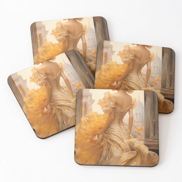 Item preview, Queen of autumn - glamorous fashion portrait designed and sold by KsaveraArt.