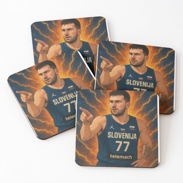 Item preview, Luka Doncic Slovenia Japanese Manga Bara Art designed and sold by ecdato.
