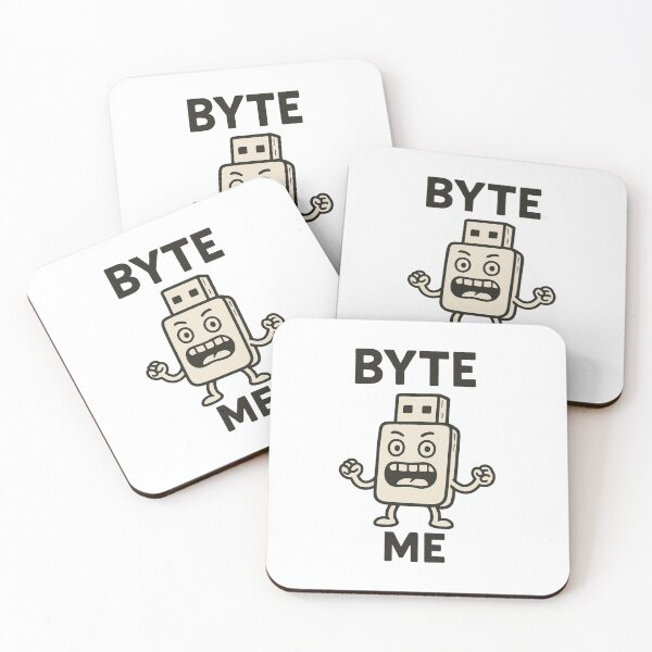 Item preview, Byte Me – Funny USB Flash Drive Geek Gift designed and sold by Prints-by-Olaf.